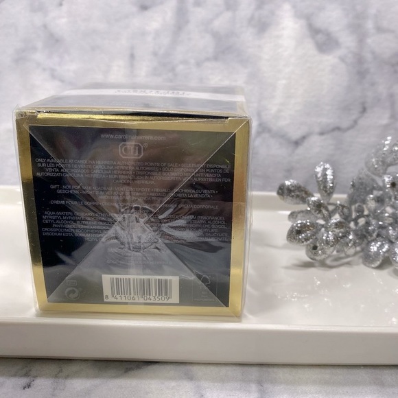 Carolina Herrera Good Girl Body Cream Boxed, Amber, Jasmine, NEW - 3.4 oz 100 ml - Picture 5 of 16